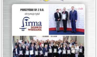 Złoty Champion Roku 2018 oraz Złota Budowlana Marka Roku 2018 dla Blachy Pruszyński