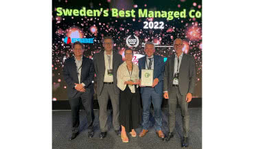 Nagroda Sweden’s Best Managed Companies po raz 3. dla ESBE