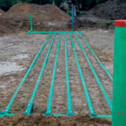 Gruntowy wymiennik ciepła GEOHEAT pod płytą fundamentową