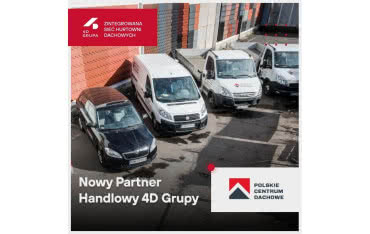 Polskie Centrum Dachowe dołączyło do Grupy 4D
